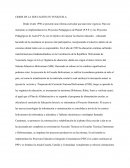 CRISIS DE LA EDUCACIÓN EN VENEZUELA.