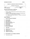 NOMBRE DE LA ASIGNATURA O UNIDAD DE APRENDIZAJE CORROSION Y PROTECCION