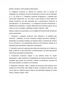 Marco teorico. Inteligencia emocional