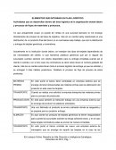 ELEMENTOS QUE INTEGRAN UN PLAN LOGÍSTICO.