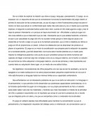 Se va a tratar de explicar la relación que tiene el juego, lenguaje y pensamiento.