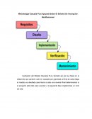 Metodología Cascada Pura apoyada sobre el Sistema de Inscripción.