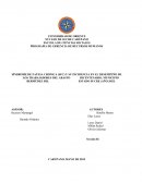 SÍNDROME DE FATIGA CRÓNICA (SFC) Y SU INCIDENCIA EN EL DESEMPEÑO DE LOS TRABAJADORES DEL ABASTO BICENTENARIO, MUNICIPIO BERMÚDEZ DEL ESTADO SUCRE (AÑO 2015)