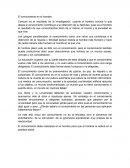 El conocimiento en el hombre.