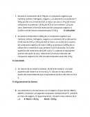 Durante la combustión de 6,774g de un compuesto orgánico que contiene carbono, hidrogeno, oxigeno, y un elemento x se producen 7, 546 g de CO2 y 0,13 mol de H2O. al tratar con cloro 2,74 g del mismo compuesto se producen