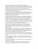 Este proyecto se inició a partir de una MATRIZ DOFA hecha en la INSTITUCION EDUCATIVA JAIME GARZON para identificar las fortalezas, debilidades, oportunidades y amenazas mediante la realización de las prácticas.