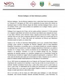 Rómulo Gallegos, hijo de Rómulo Gallegos Osío y doña Rita Freire Guruceaga, Nace en Caracas el 2 de agosto de 1884 y es en septiembre de ese mismo año cuando es bautizado bajo el nombre Rómulo Ángel del Monte Carmelo Gallegos Freire