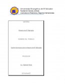 Historia de el salvador Control de lectura de la historia de El Salvador