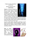 Trabajo de Teoría y Filosofía del conocimiento Nociones generales sobre epistemología