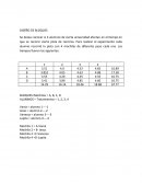 Se desea conocer si 4 alumnos de cierta universidad afectan en el tiempo en que se recorre cierta pista de carreras. Para realizar el experimento cada alumno recorrió la pista con 4 mochilas de diferente peso cada una.