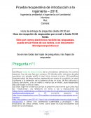 Preguntas de Sustentabilidad e Ingeniería.