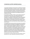 Comunicación Empresarial. Cultura organizacional de una empresa