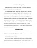 Instrucciones del computador