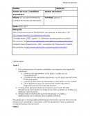 Ejercicio 3 Contabilidad Módulo: II El uso de la información contable en la toma de decisiones