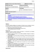 Inversión en el mercado financiero Act. 3 Intermediarios financieros
