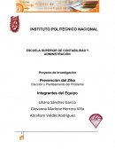 Prevención del Zika Elección y Planteamiento del Problema