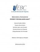 Diferenciación y Posicionamiento Actividad 6 “¿Qué lugar puedes ocupar?”