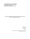 Determinación de sulfatos como sulfato de bario. Gravimetría de precipitación