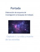 Bosquejo de trabajo estelar o las estrellas actividad