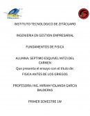 FUNDAMENTOS DE FISICA Fisica antes de los griegos