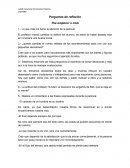 Preguntas de refelxion..
