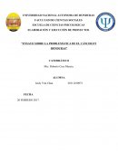 Ensayo sobre la problemática de el cáncer en Honduras