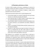 Resultados preliminares al cliente