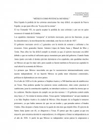 “MÉXICO COMO POTENCIA MUNDIAL”. Página 1