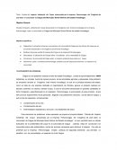 Estudio del Impacto Ambiental del Coque almacenado por la empresa Petromonagas del Criogénico de José sobre la comunidad de Caigua del Municipio Simón Bolívar del Estado Anzoátegui