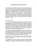 Globalización en las empresas ¿GLOBALIZACIÓN O SEMI- GLOBALIZACIÓN?
