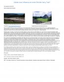 ¿Quien tuvo influencia en entre Chichén Itzá y Tula?