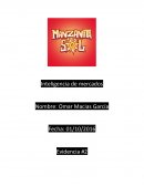 Inteligencia de mercados Nombre: Omar Macias García