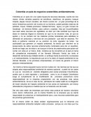 Ensayo Colombia un país de negocios sostenibles ambientalmente.