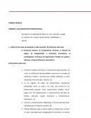 PRIMERA EVALUACIÓN POR COMPETENCIAS