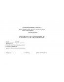 Proyecto de Aprendizaje educativo