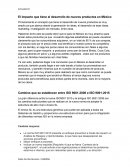 El impacto que tiene el desarrollo de nuevos productos en México