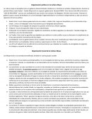 Organización política en la Cultura Maya
