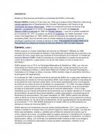 Modelo de filtro procesos automáticos y controlados de Schiffrin y Schneider. Página 1