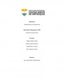 Con el presente trabajo se pretende revisar la lectura y el cuestionario del primer capítulo del libro manufactura y servicios, se pretende interiorizar diferente conceptos o términos claves para el desarrollo del curso de administración de operaciones