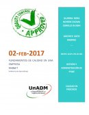 Como hemos visto a lo largo de esta unidad, el adoptar una cultura de calidad en los procesos , dentro de las organizaciones, permite, eliminar o minimizar algunos altos costos