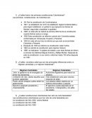Las primeras constituciones de Colombia