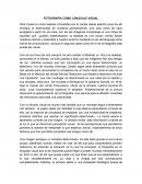 FOTOGRAFÍA COMO LENGUAJE VISUAL.