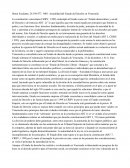 Actualidad del Estado de Derecho en Venezuela