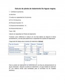 Calculo planta de tratamiento.