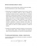 Metodo de sintonia zigler y nicols.