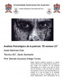 Analisis pelicula numero 23.