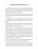 DESCRIPCION DE VIVIENDA SAN RAFAEL