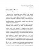Sistema Político Mexicano.