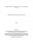 LOS NIÑOS INVISIBLES, UNA MIRADA PSICOANALITICA A LA SEXUALIDAD INFANTIL.