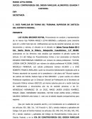 Escrito de pensión alimenticia